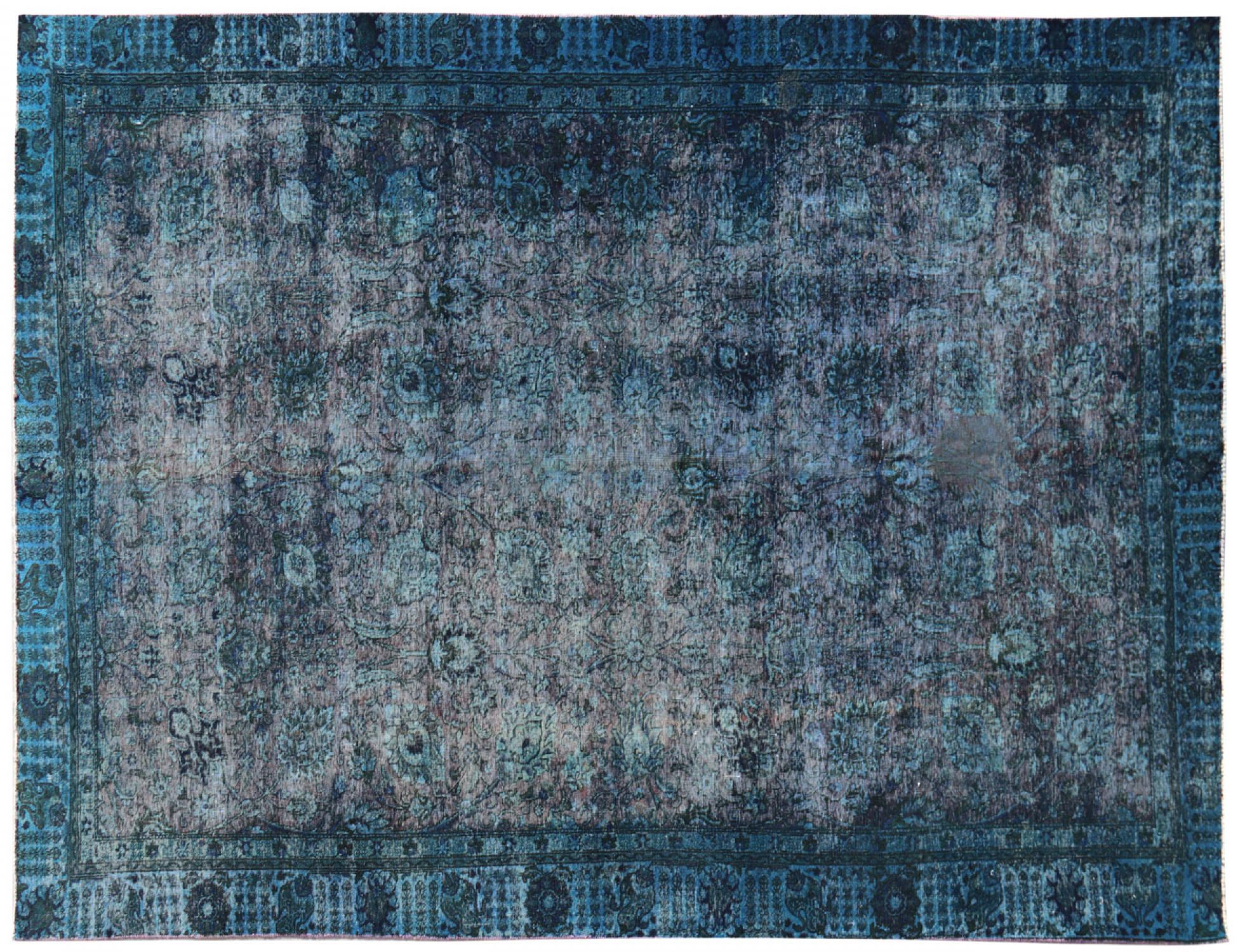  Vintage Tapis  bleu <br/>442 x 257 cm
