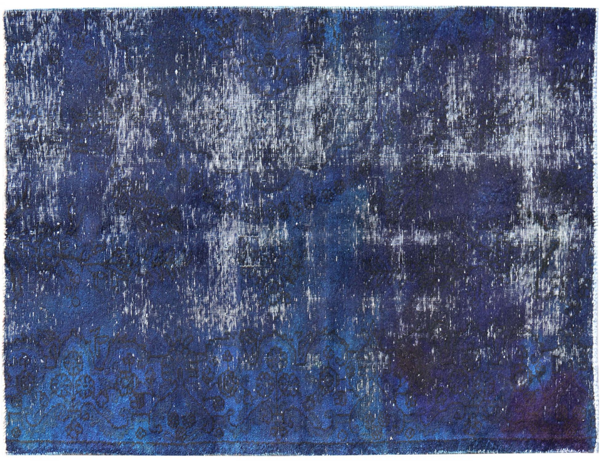 Alfombra vintage  azul <br/>210 x 117 cm
