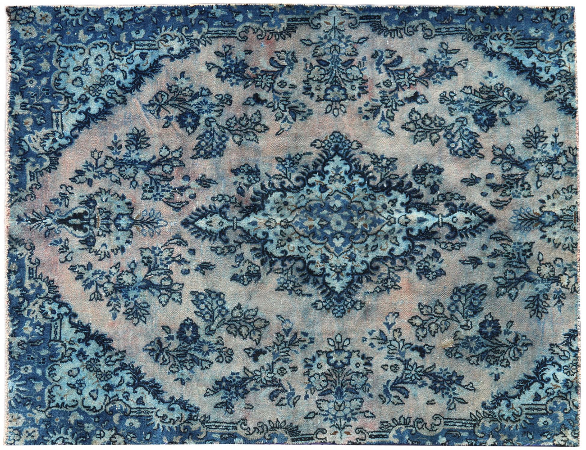 Tappeto Vintage  blu <br/>220 x 164 cm