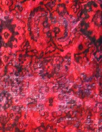 Rosso Persiano Tappeto Vintage 245 x 190 cm - view 1