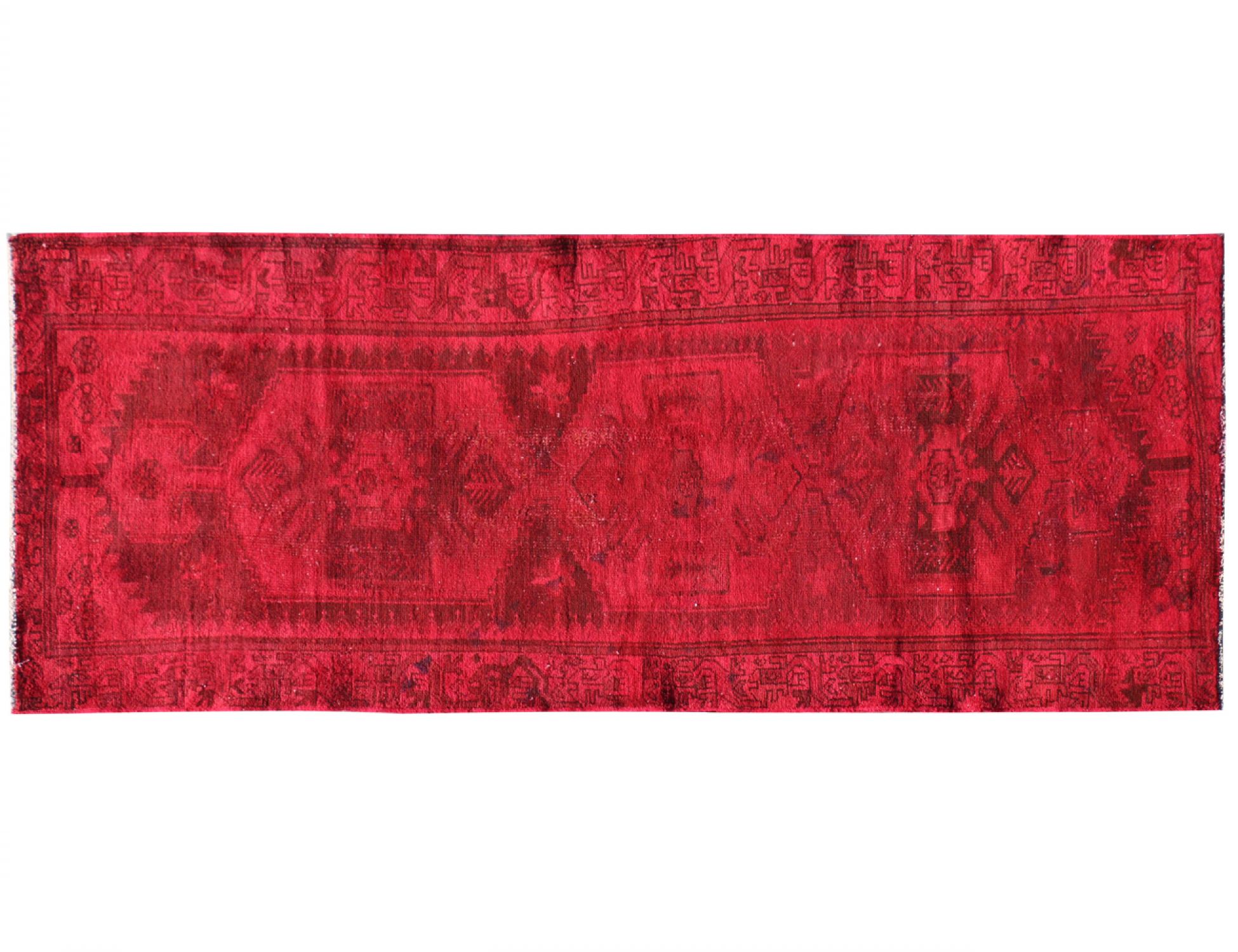 Vintage Teppich  rot <br/>260 x 100 cm