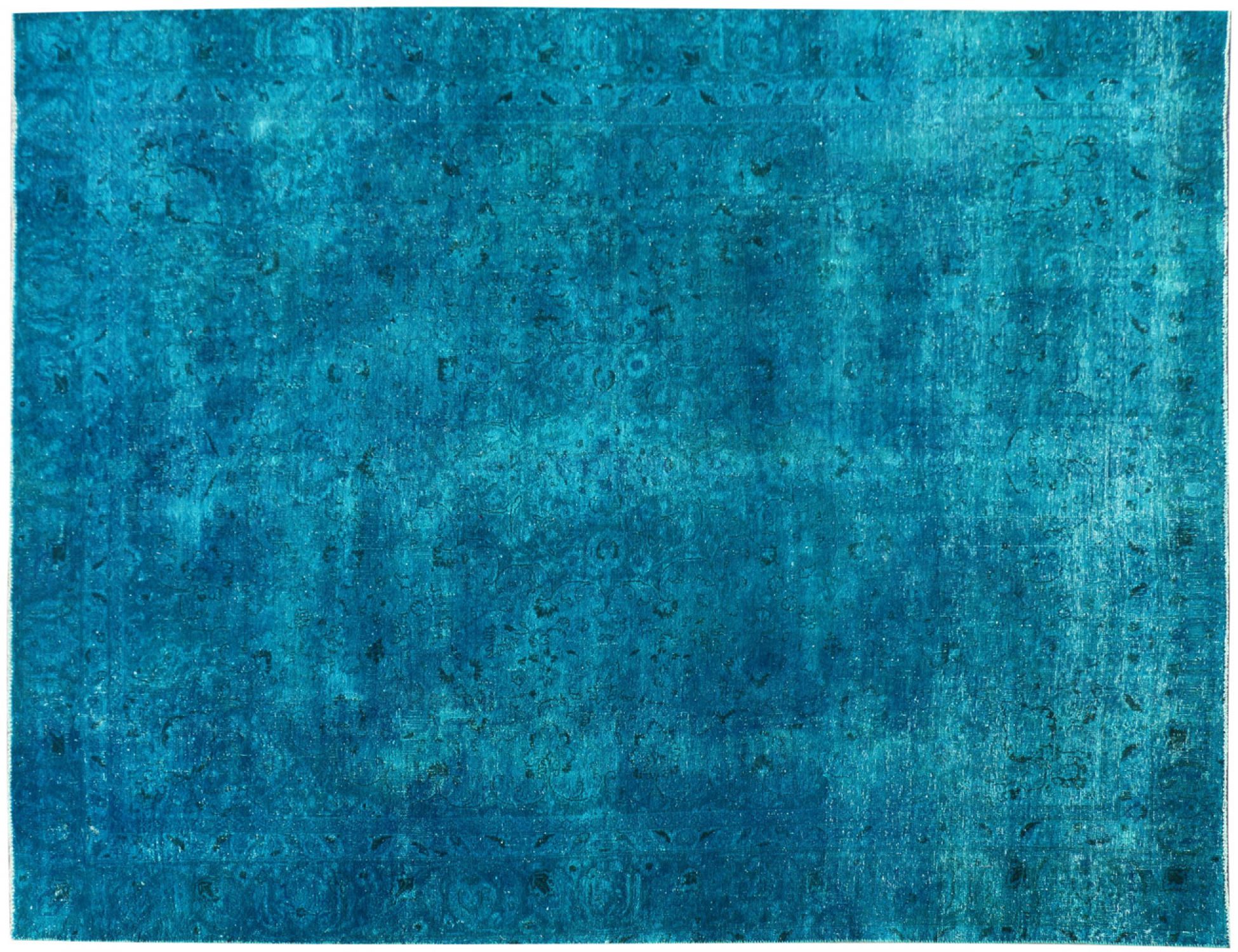 Tappeto Vintage  blu <br/>346 x 275 cm