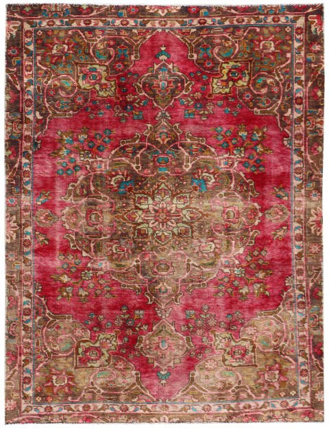 Rot Persien Stonewash 272 x 157 cm