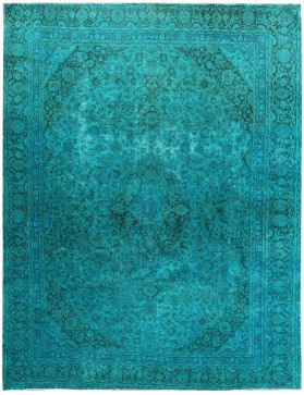  Vintage Tapis 350 X 270 turquoise