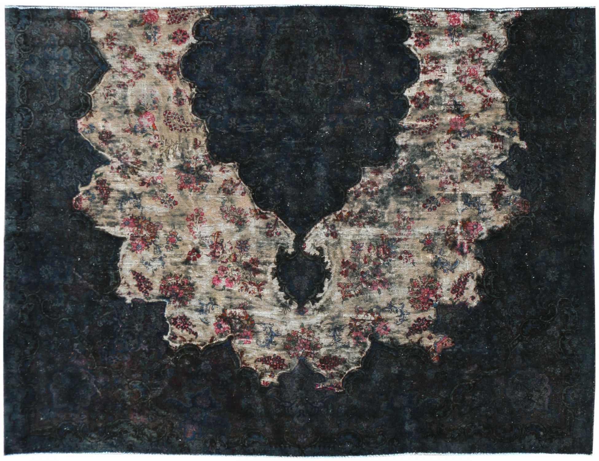 Tappeto Vintage  nero <br/>195 x 270 cm