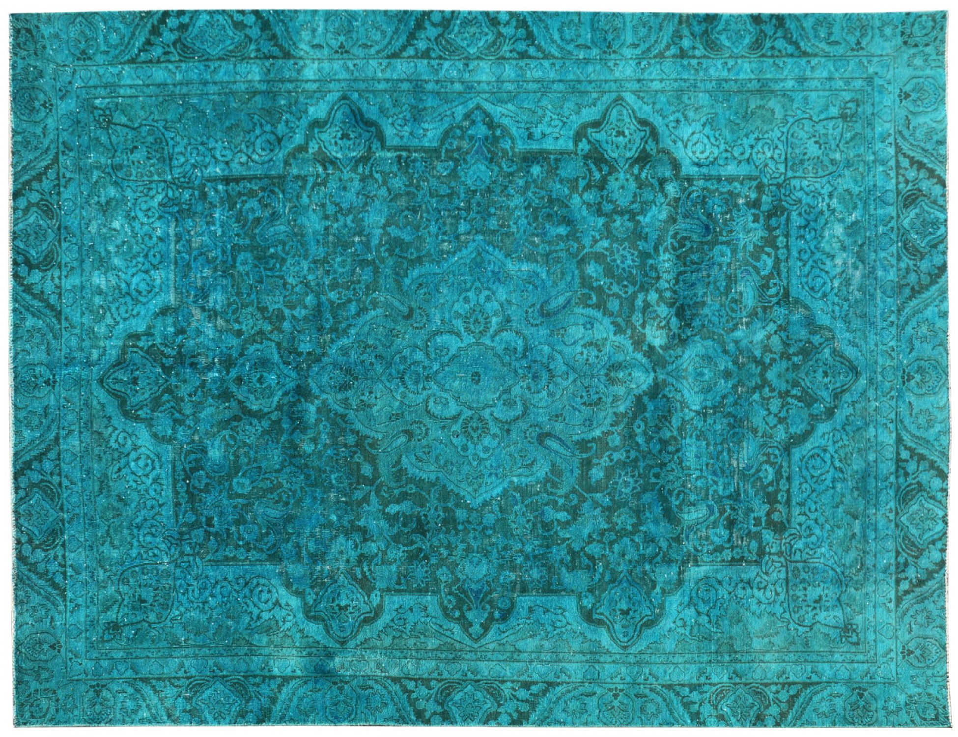Tappeto Vintage  turchese <br/>348 x 252 cm