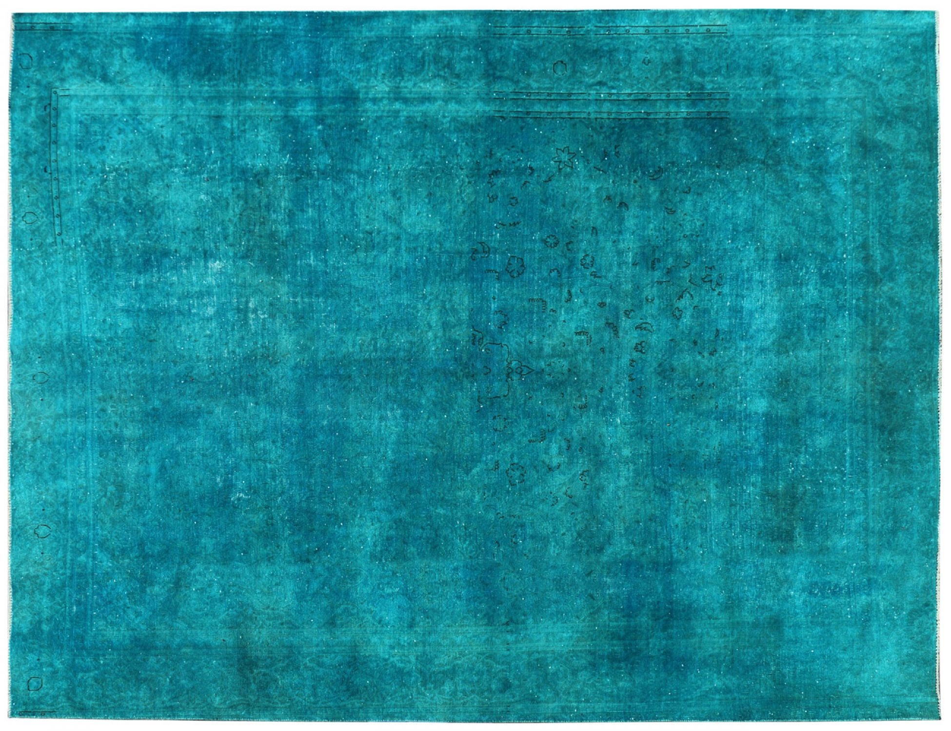 Tappeto Vintage  blu <br/>330 x 248 cm