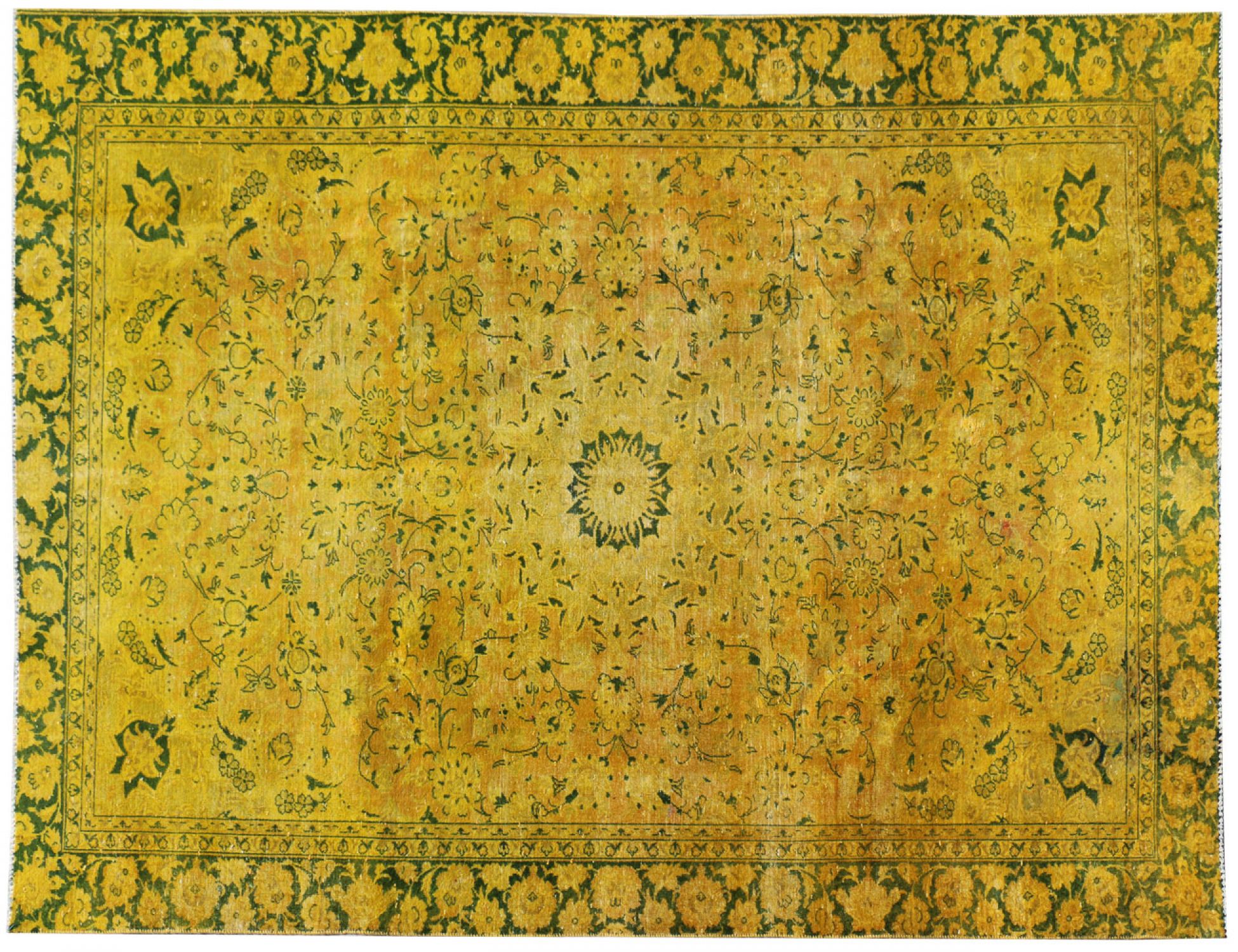 Vintage Teppich  gelb <br/>324 x 208 cm
