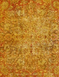 Arancione Persiano Tappeto Vintage 385 x 275 cm - view 2