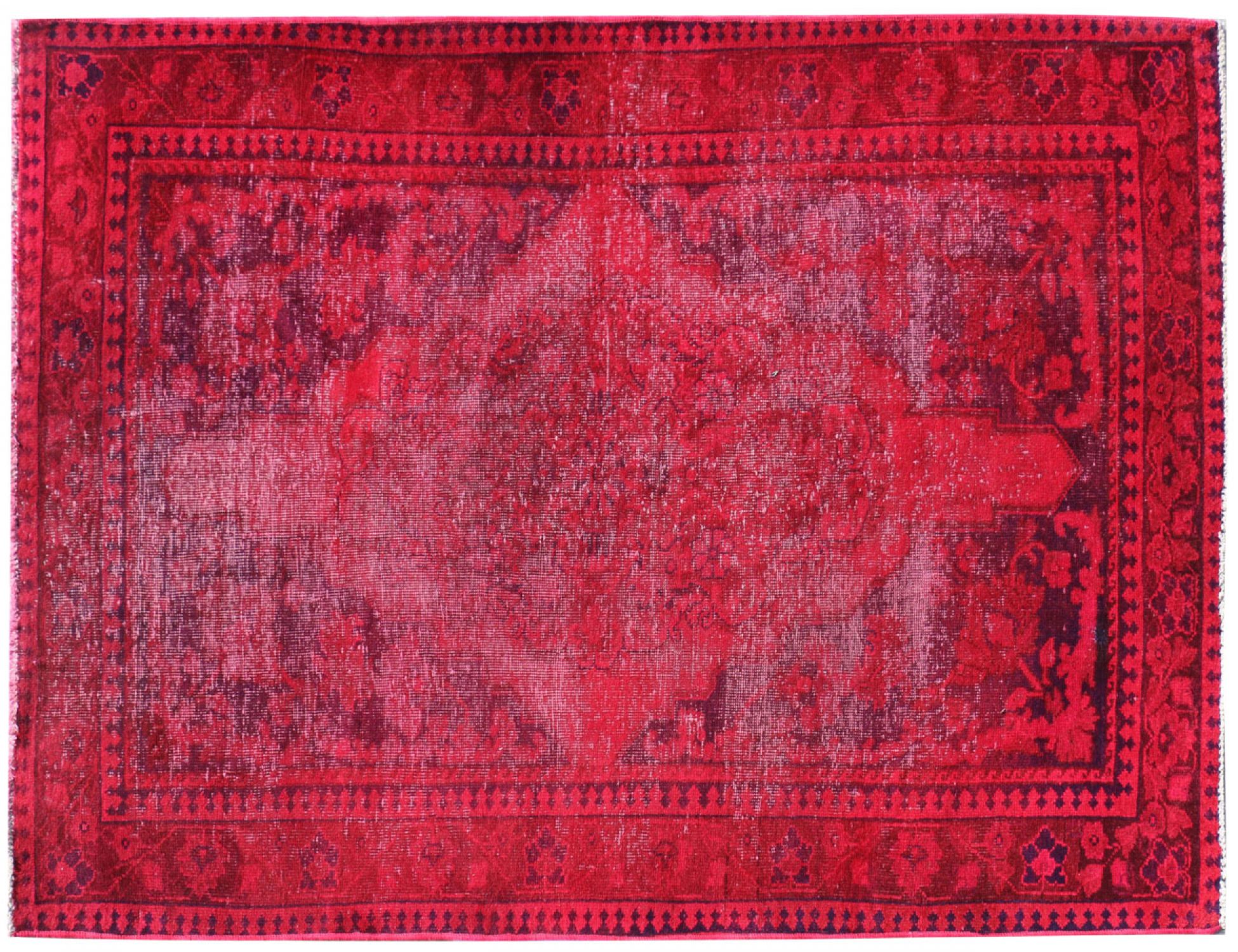 Tappeto Vintage  rosso <br/>220 x 136 cm