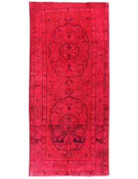 Alfombra vintage 245 X 114 rojo