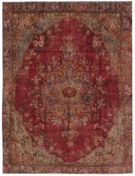  Vintage Tapis 367 X 249 rouge
