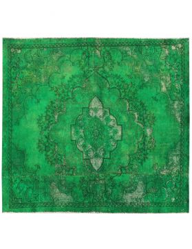 Vintage Tapijt 195 X 220 groen