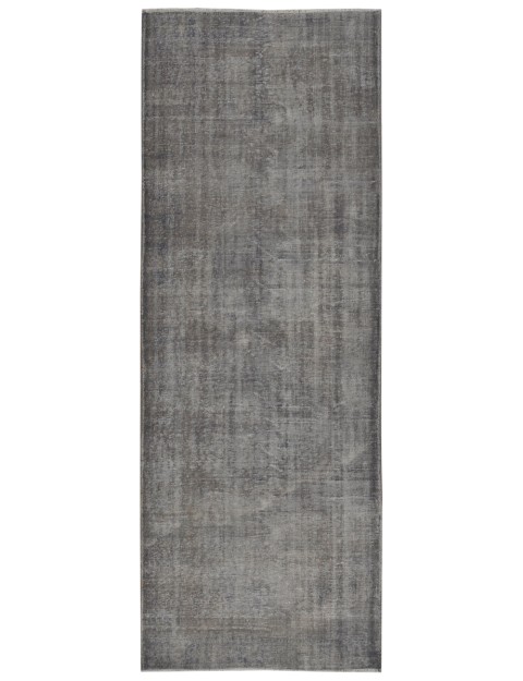 Grau Türkei Vintage Teppich 344 x 139 cm