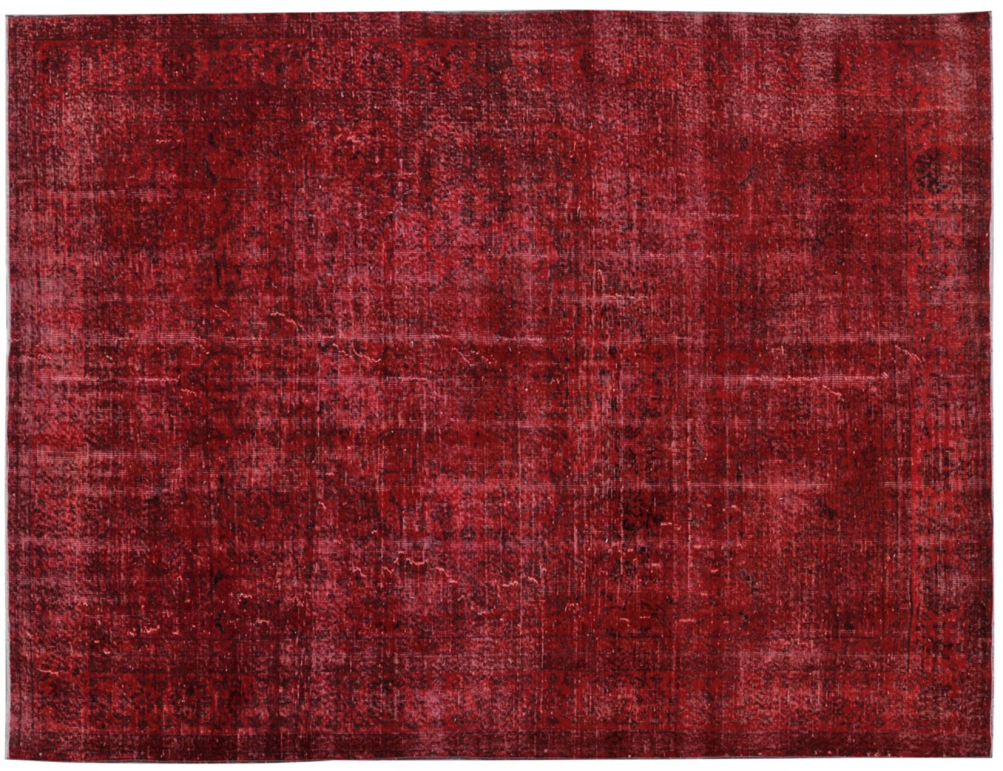 Alfombra vintage  rojo <br/>315 x 198 cm