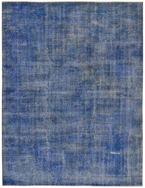 Blau Türkei Vintage Teppich 302 x 205 cm
