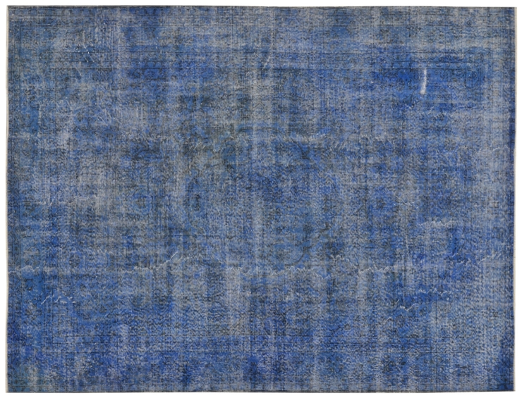 Blau Türkei Vintage Teppich 302 x 205 cm