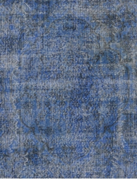 Blauw Turkije Vintage Tapijt 302 x 205 cm - view 3