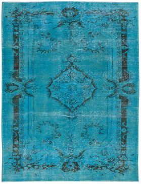  Vintage Tapis 300 X 186 bleu
