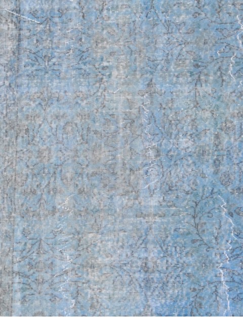 Azul Turquía Alfombra vintage  294 x 174 cm