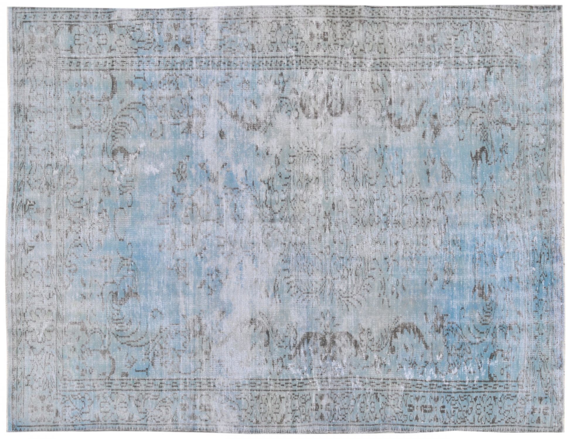 Tappeto Vintage  blu <br/>293 x 167 cm
