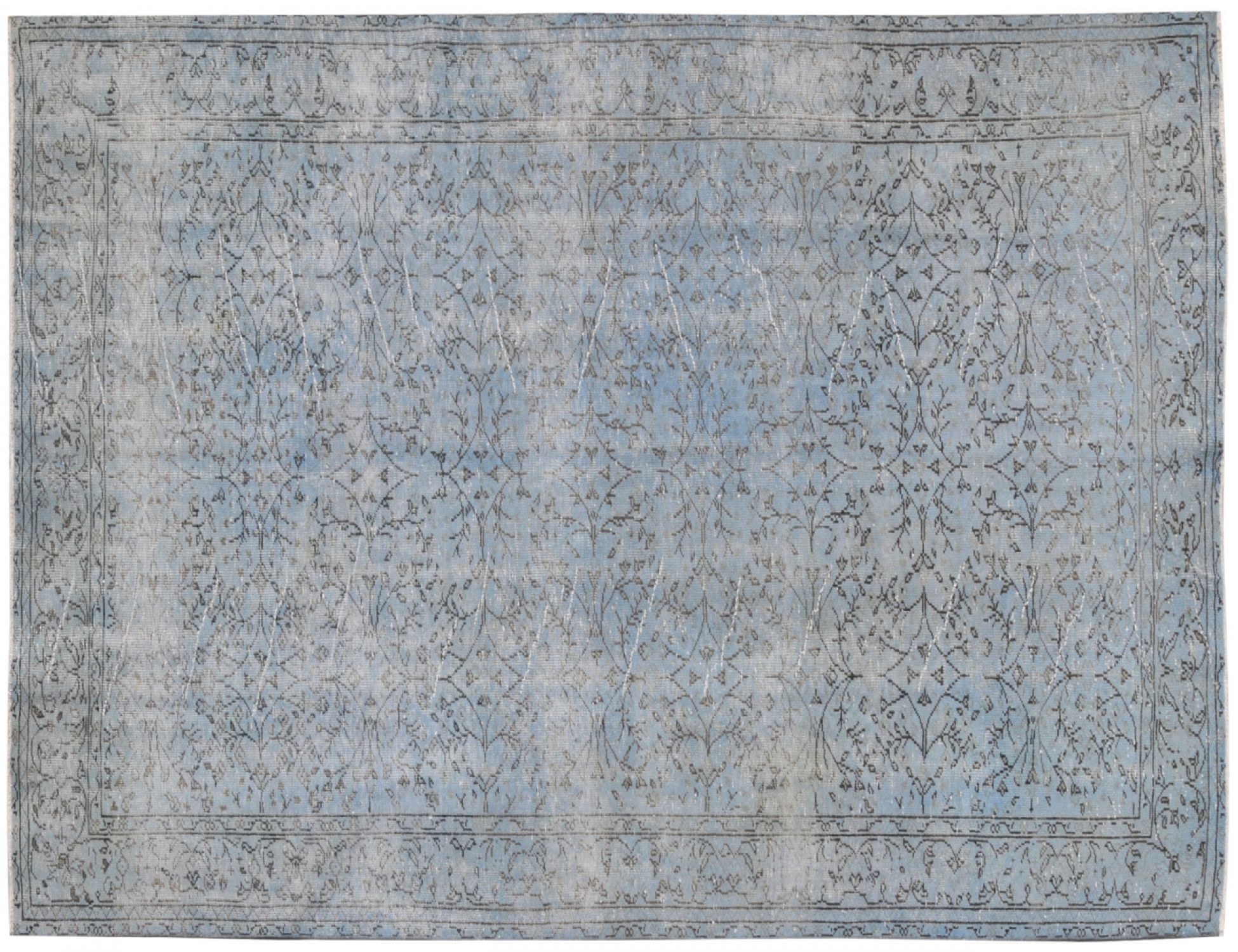 Tappeto Vintage  blu <br/>317 x 200 cm