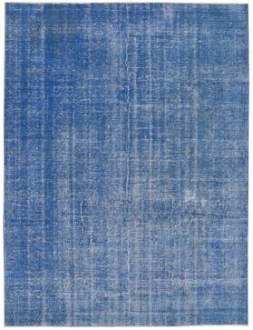 Vintage Teppich 308 X 205 blau