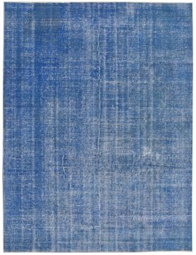  Vintage Tapis 308 X 205 bleu