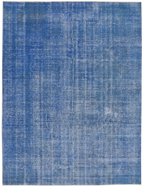 Blau Türkei Vintage Teppich 308 x 205 cm