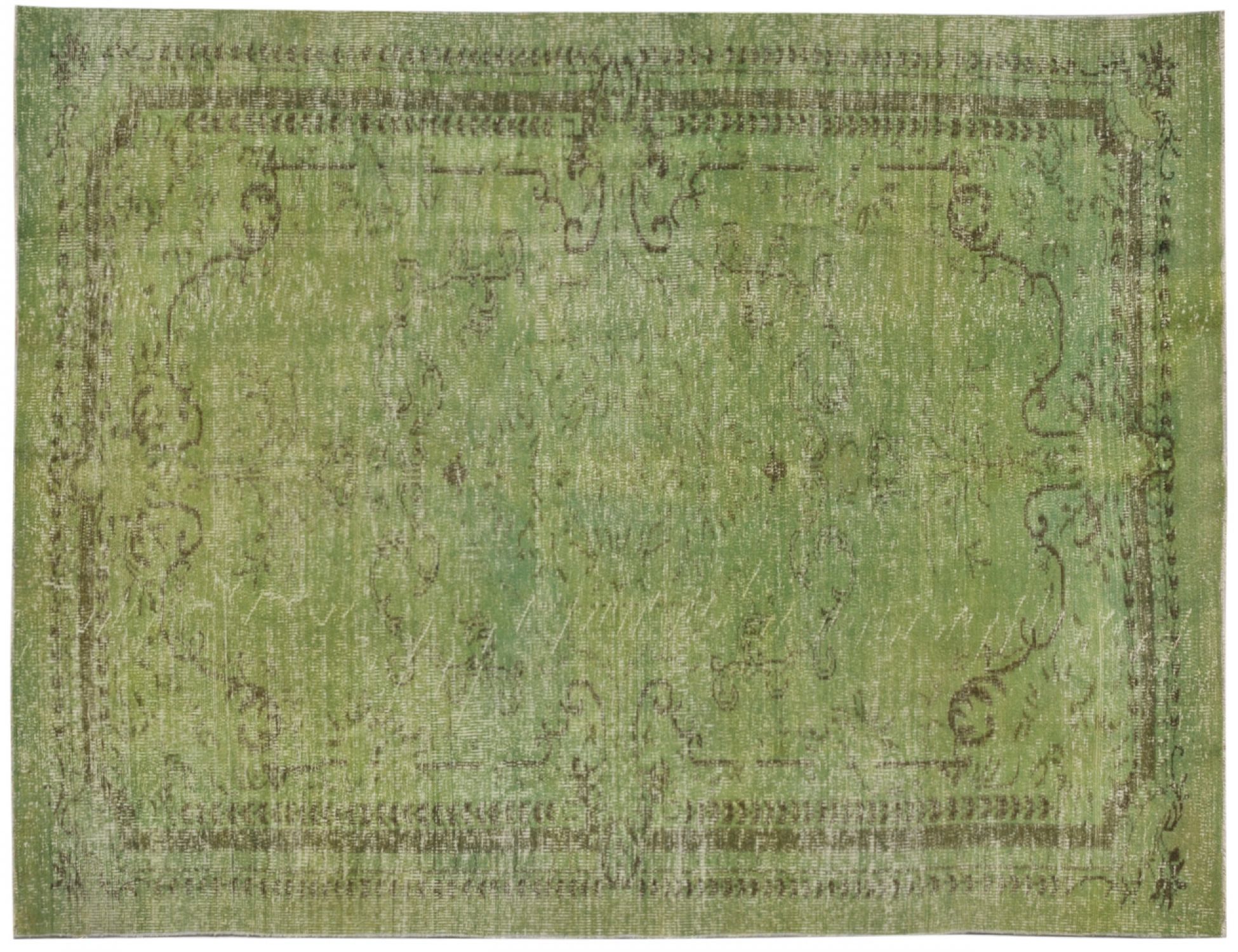 Vintage Carpet  green  <br/>313 x 197 cm