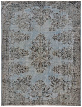 Alfombra vintage 280 X 175 azul