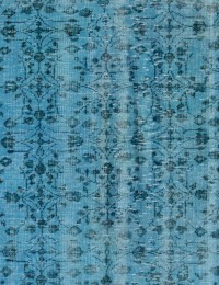 Blu Turco Tappeto Vintage 257 x 147 cm - view 3
