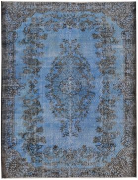Vintage Teppich 298 X 181 blau