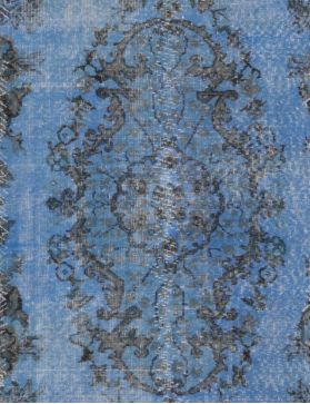  Vintage Tapis 298 X 181 bleu