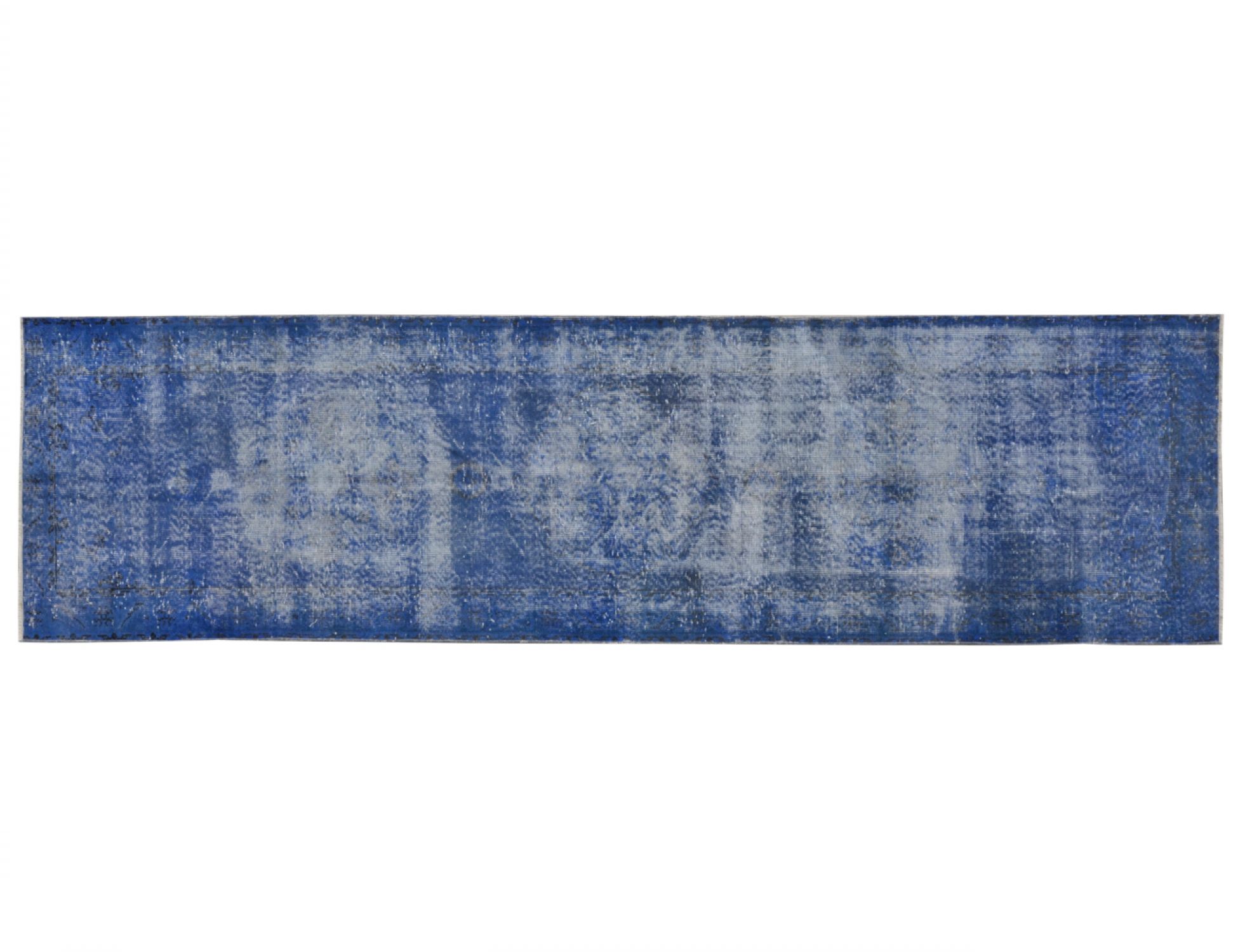 Alfombra vintage  azul <br/>337 x 90 cm