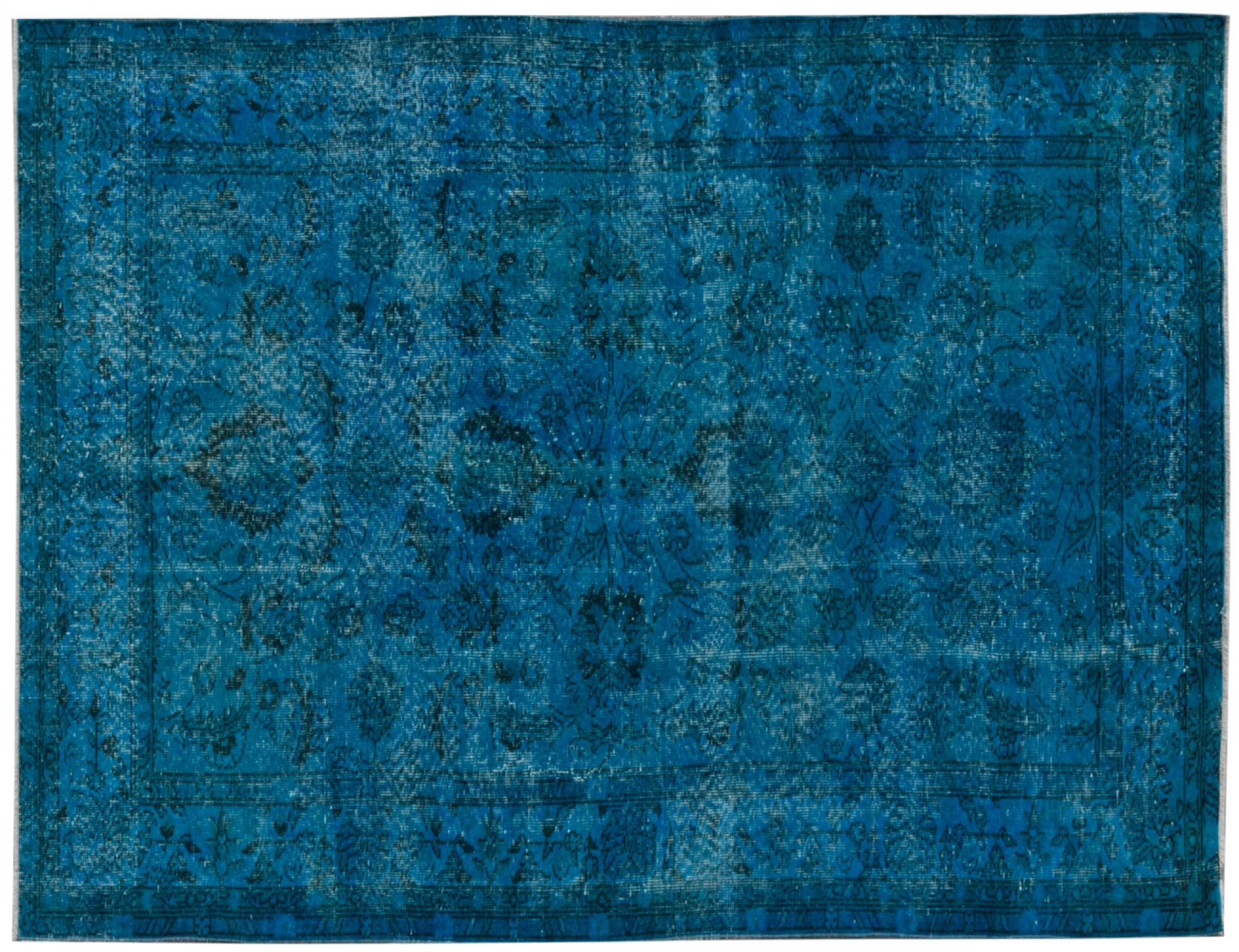 Tappeto Vintage  blu <br/>247 x 140 cm