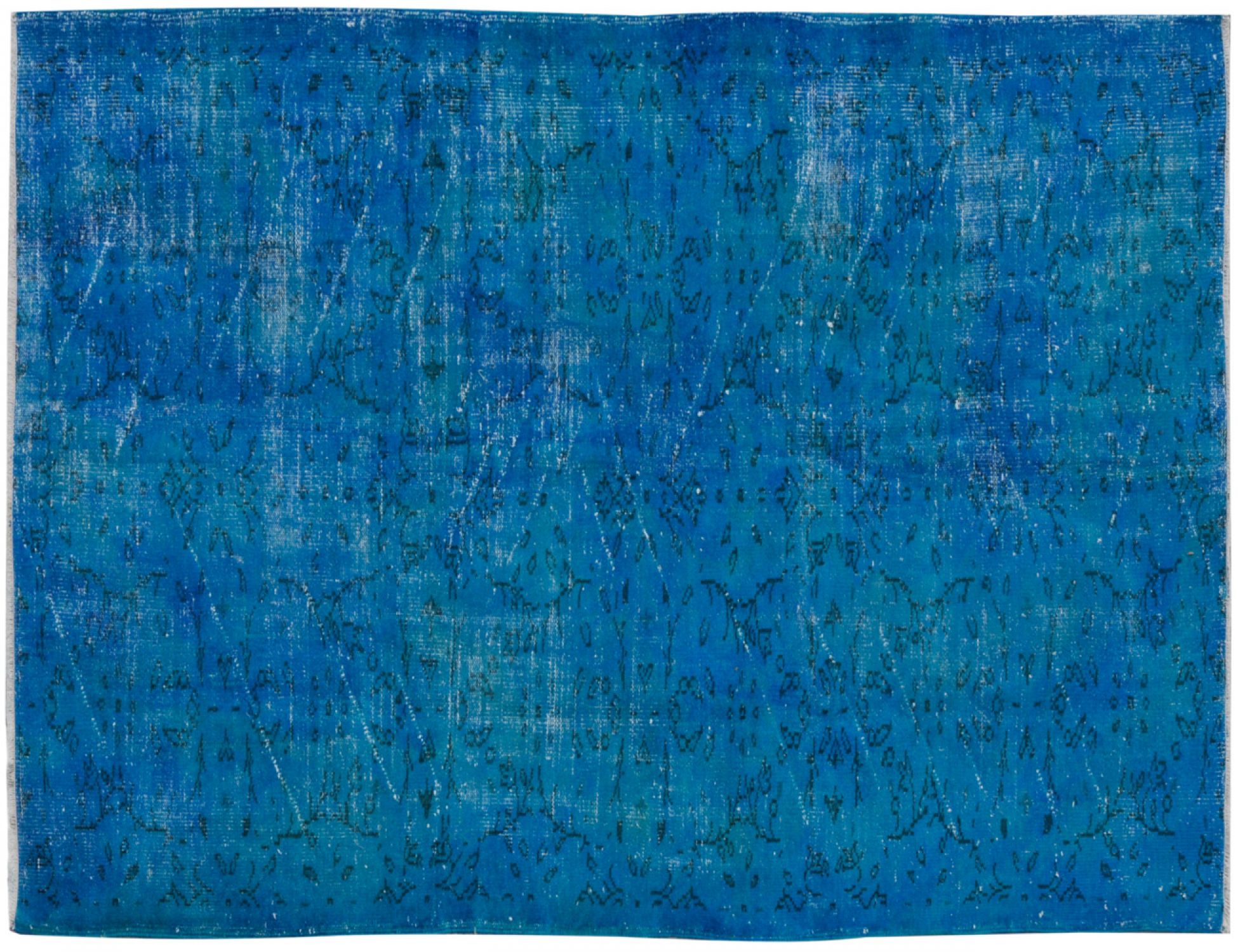 Tappeto Vintage  blu <br/>256 x 163 cm