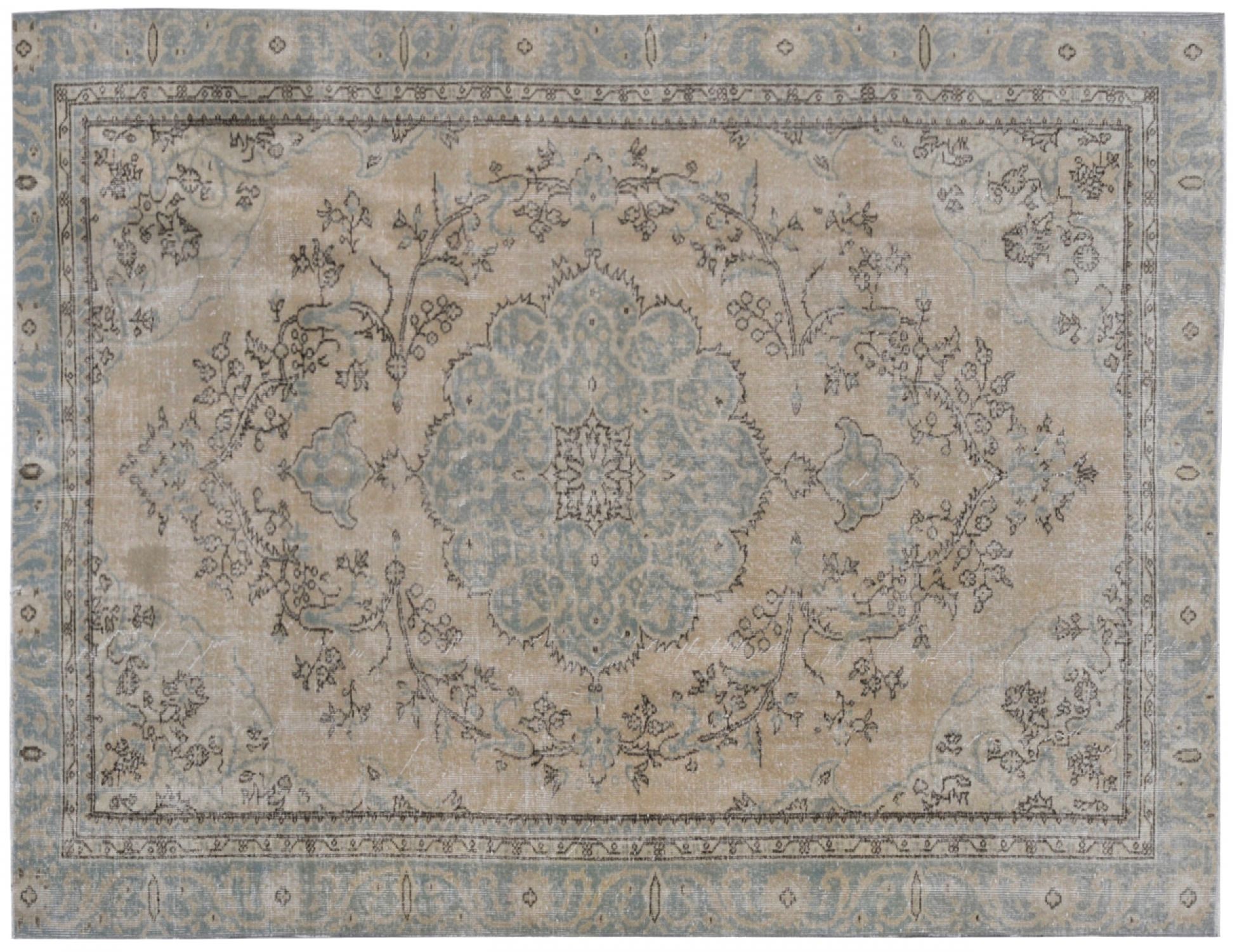 Tappeto Vintage  grigo <br/>286 x 201 cm