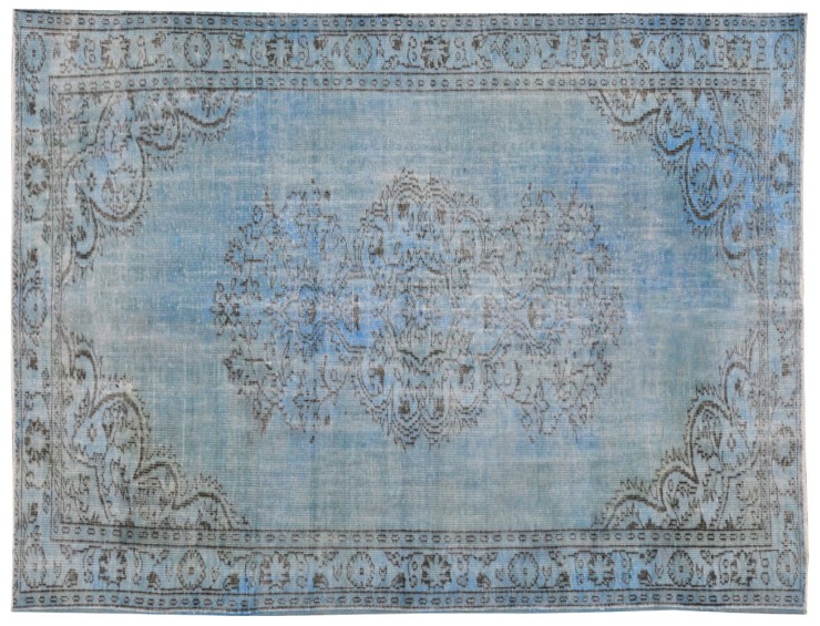Blu Turco Tappeto Vintage 294 x 183 cm