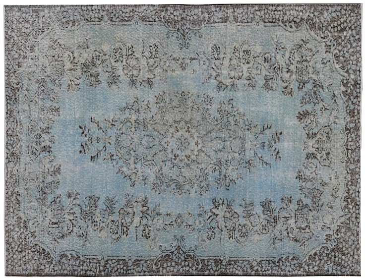 Sininen Turkki Vintage Carpet 290 x 168 cm