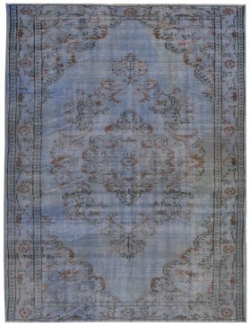 Alfombra vintage 242 X 155 azul