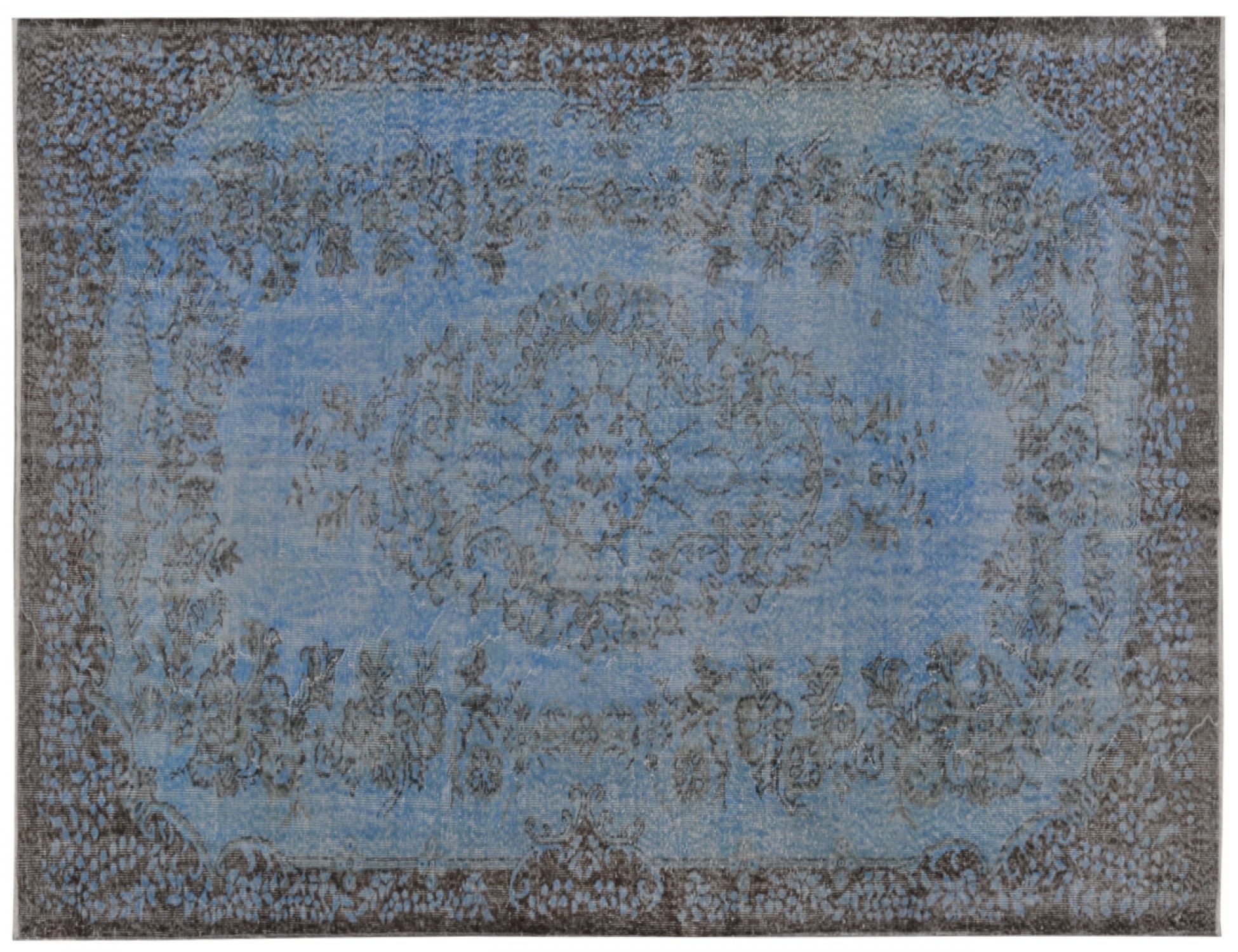 Tappeto Vintage  blu <br/>293 x 192 cm