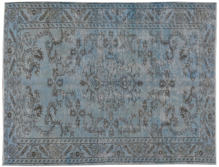 Sininen Turkki Vintage Carpet 252 x 163 cm