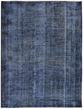 Azul Turquía Alfombra vintage 246 x 156 cm