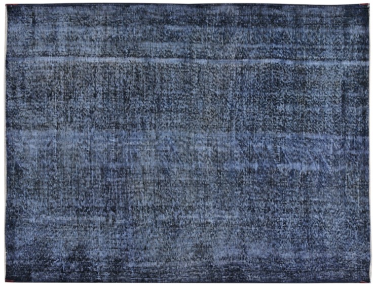 Blau Türkei Vintage Teppich 246 x 156 cm