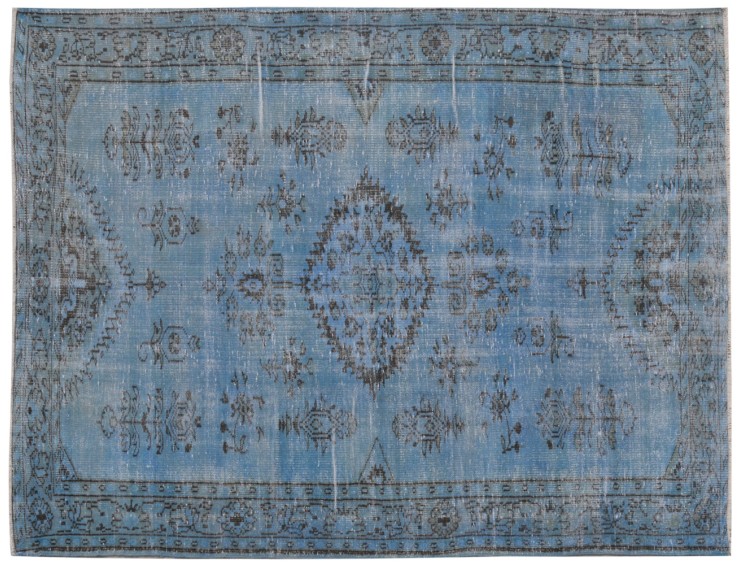 Blu Turco Tappeto Vintage 280 x 180 cm