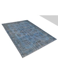Blu Turco Tappeto Vintage 280 x 180 cm - view 3