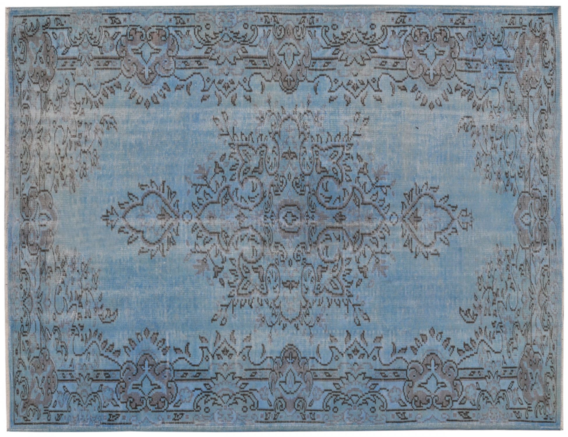 Blue Turkey Vintage Carpet  286 x 185 cm