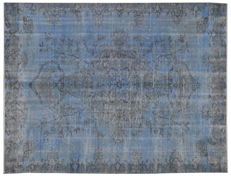 Blu Turco Tappeto Vintage 288 x 150 cm