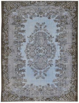 Vintage Carpet 294 X 190 sininen